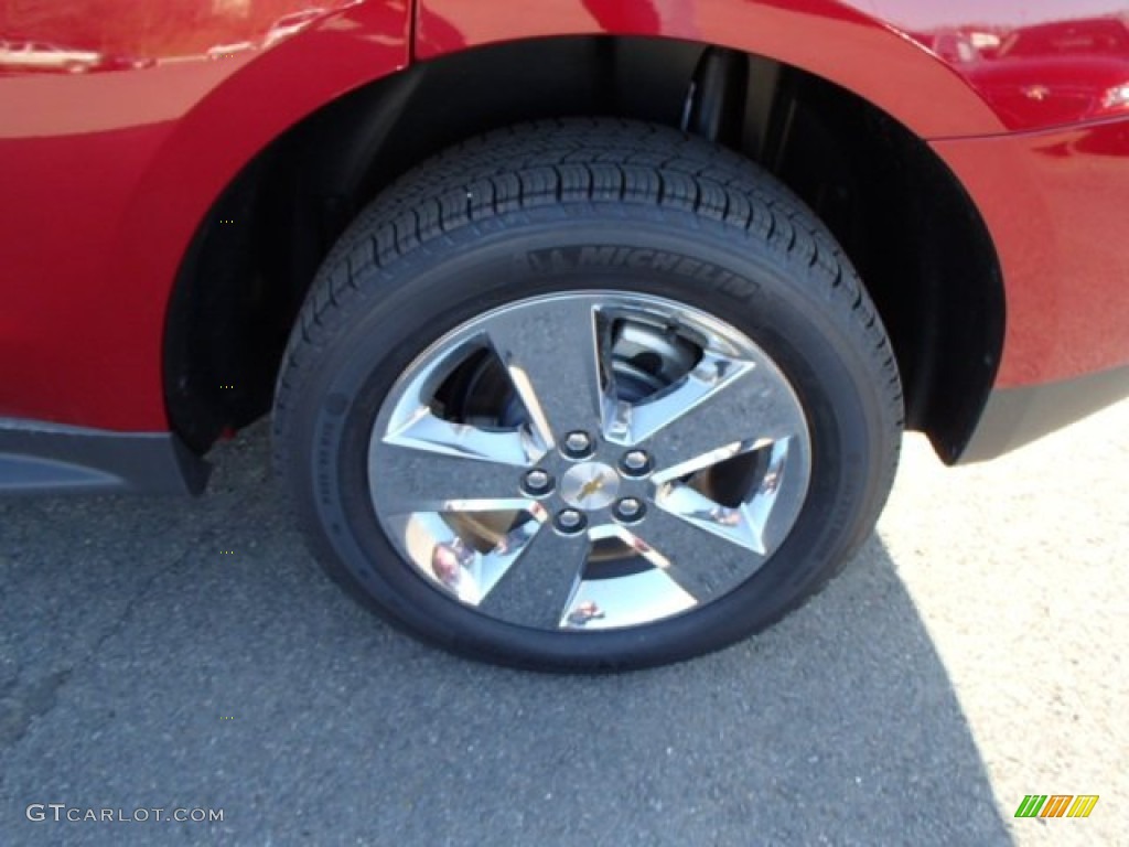 2013 Equinox LT AWD - Crystal Red Tintcoat / Jet Black photo #9