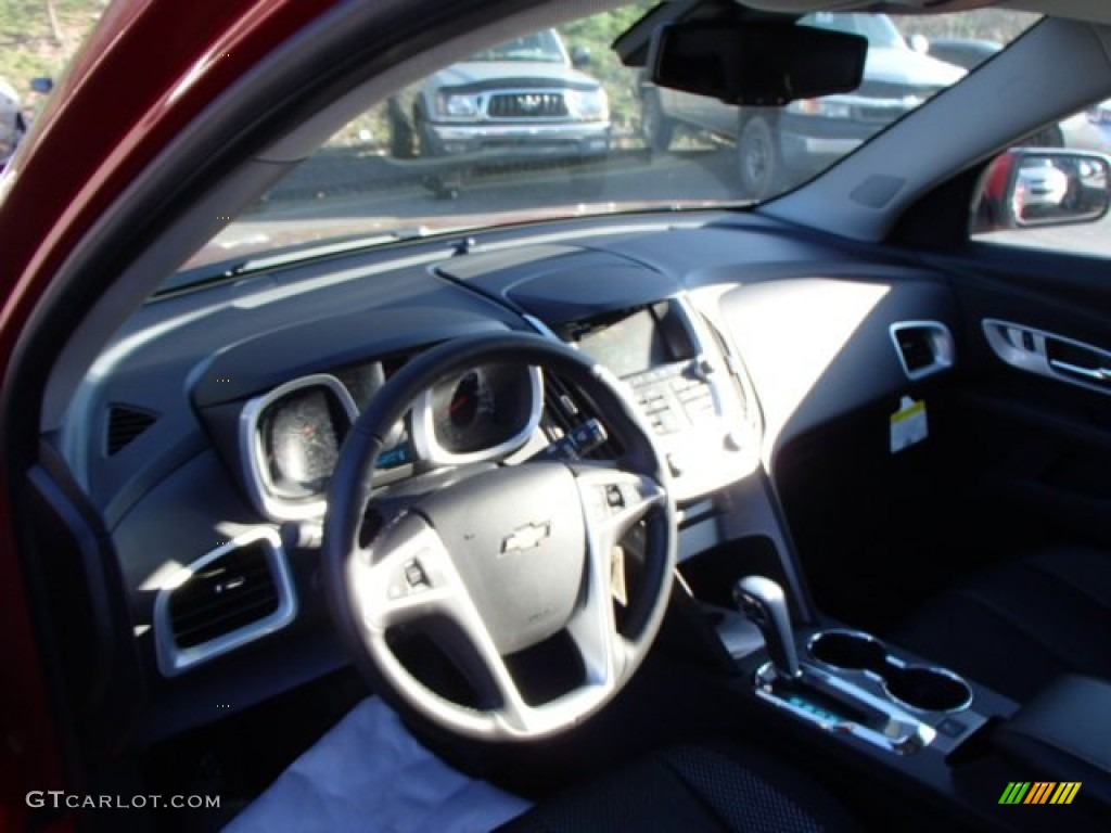 2013 Equinox LT AWD - Crystal Red Tintcoat / Jet Black photo #10