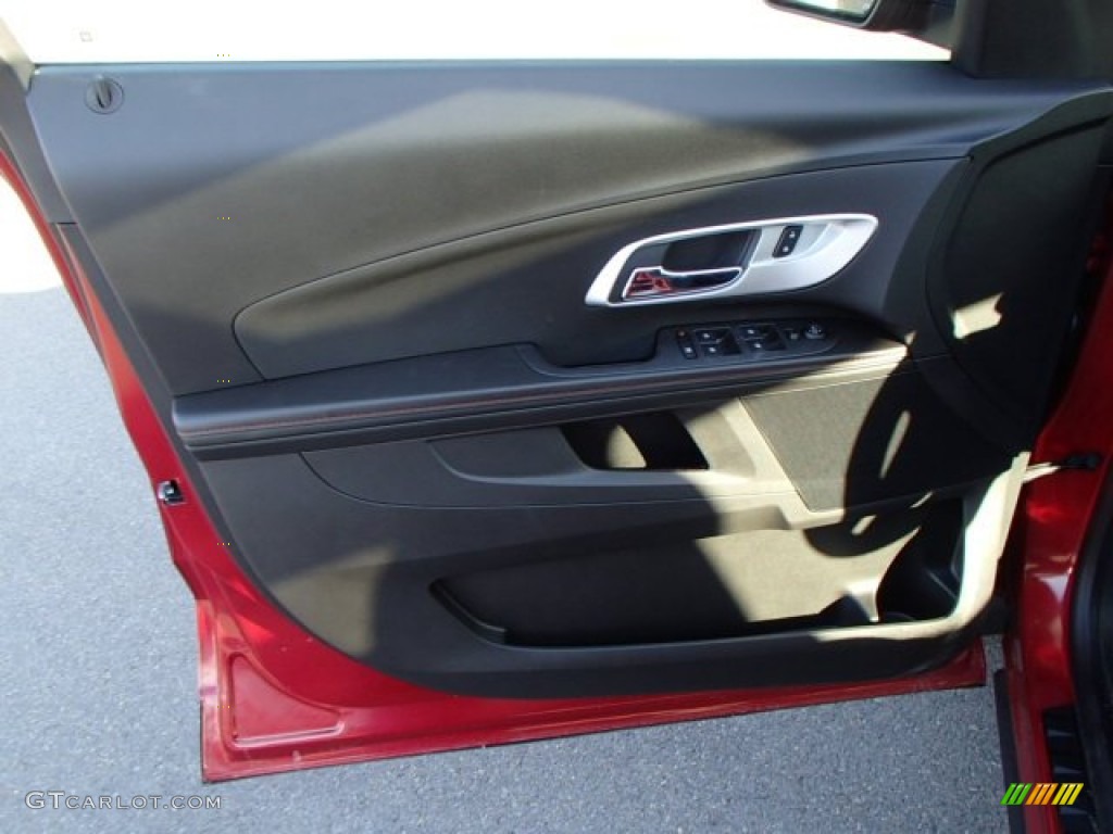 2013 Equinox LT AWD - Crystal Red Tintcoat / Jet Black photo #12