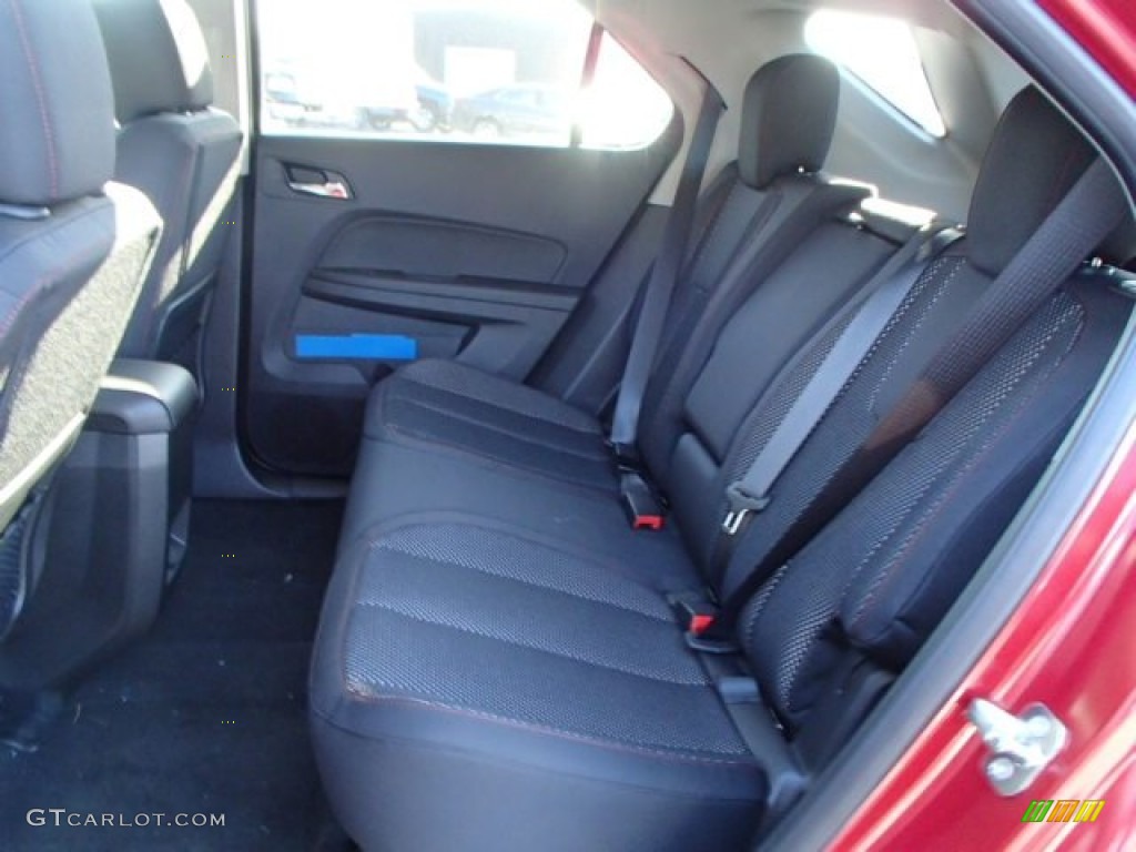 2013 Equinox LT AWD - Crystal Red Tintcoat / Jet Black photo #13