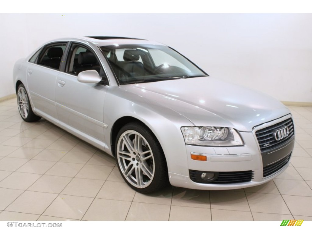 Light Silver Metallic 2006 Audi A8 L 4.2 quattro Exterior Photo #79867354