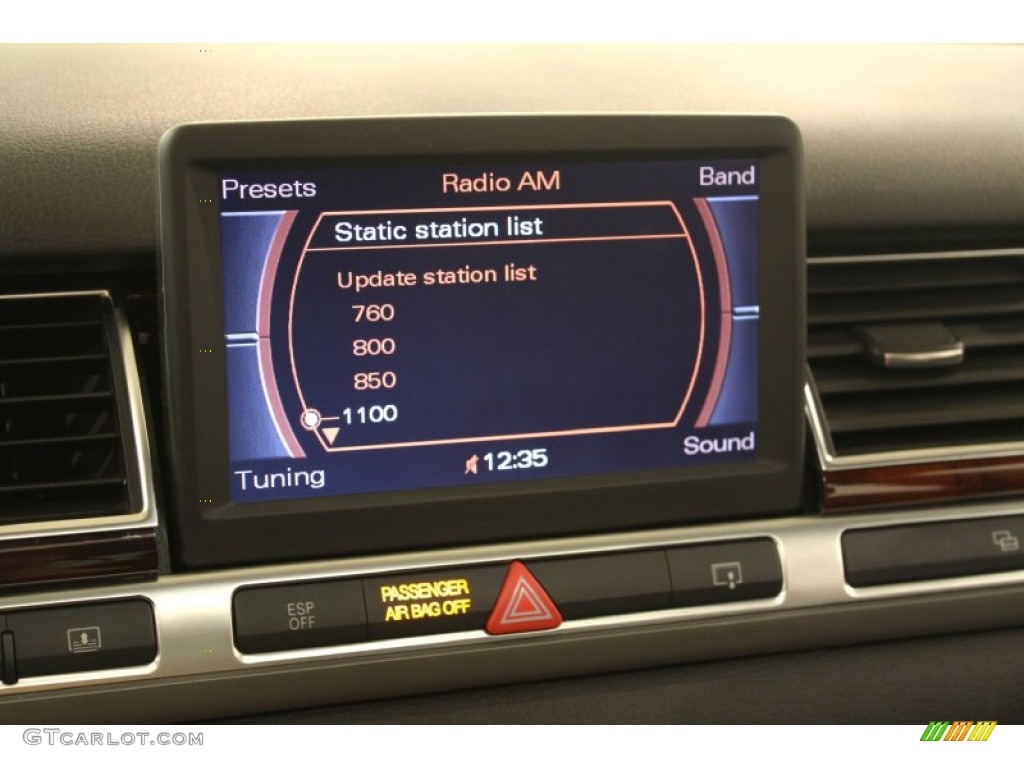 2006 A8 L 4.2 quattro - Light Silver Metallic / Black photo #17