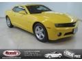 2012 Rally Yellow Chevrolet Camaro LT Coupe  photo #26