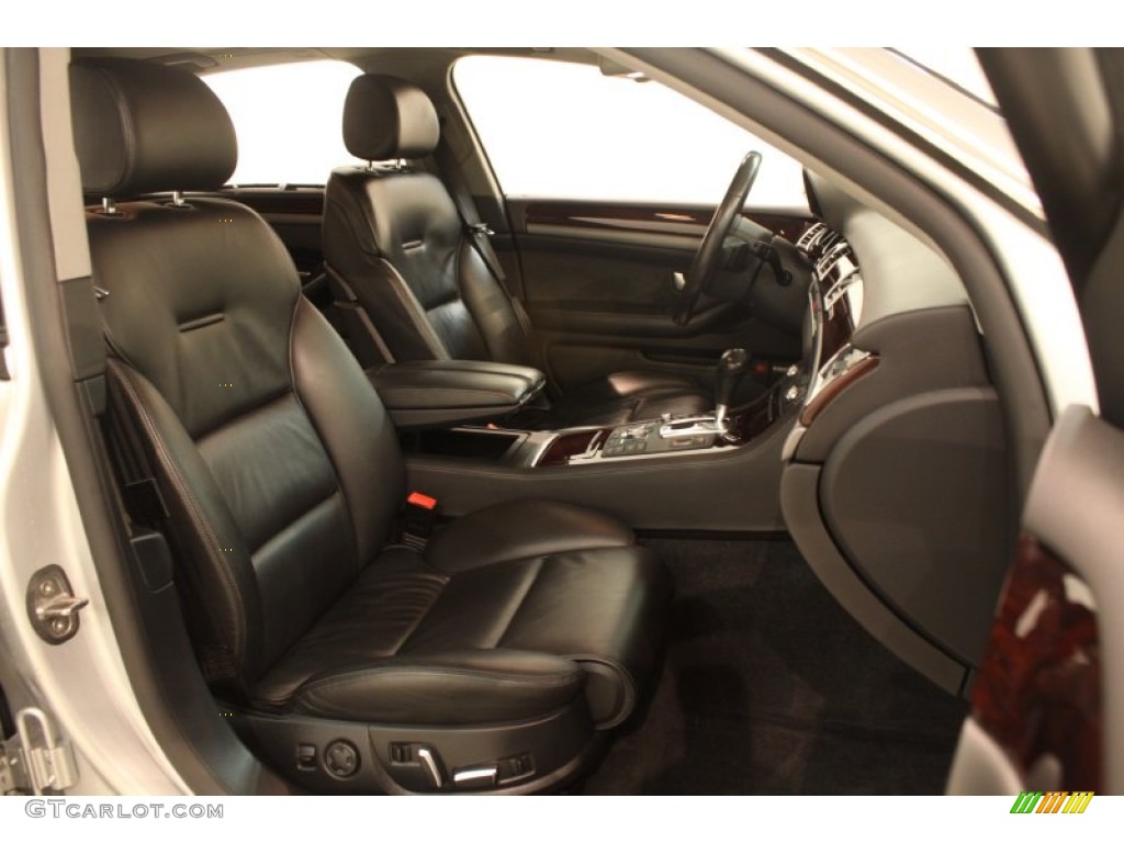 2006 A8 L 4.2 quattro - Light Silver Metallic / Black photo #24