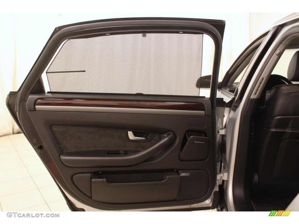 2006 A8 L 4.2 quattro - Light Silver Metallic / Black photo #27