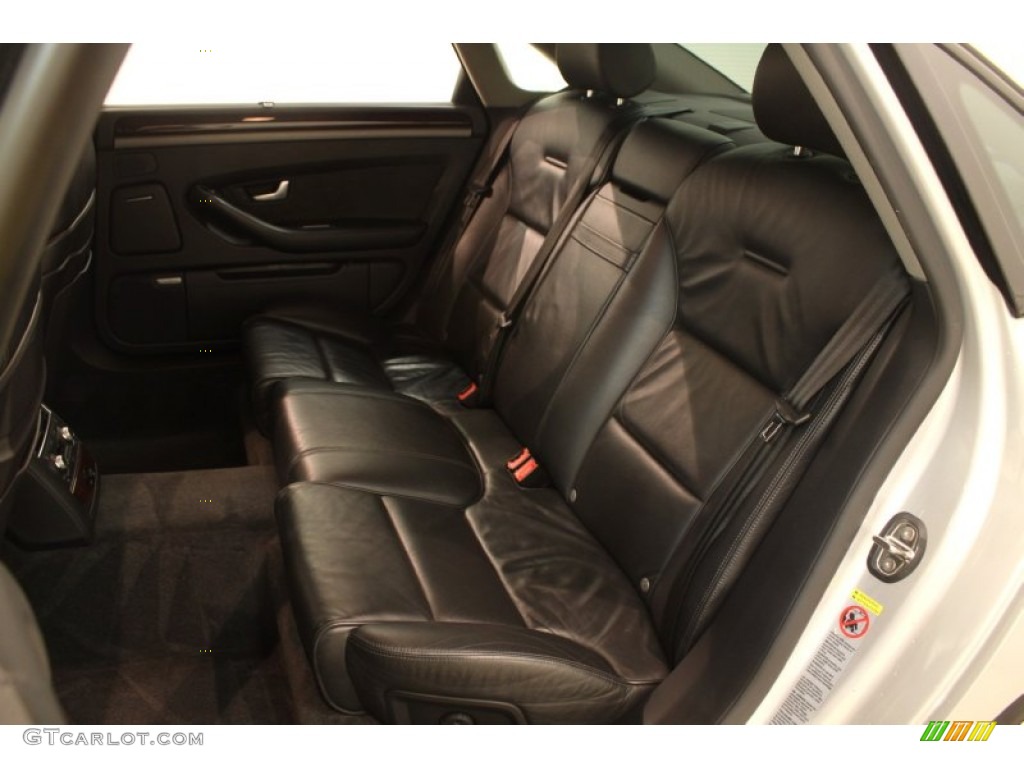 2006 Audi A8 L 4.2 quattro Rear Seat Photo #79867689