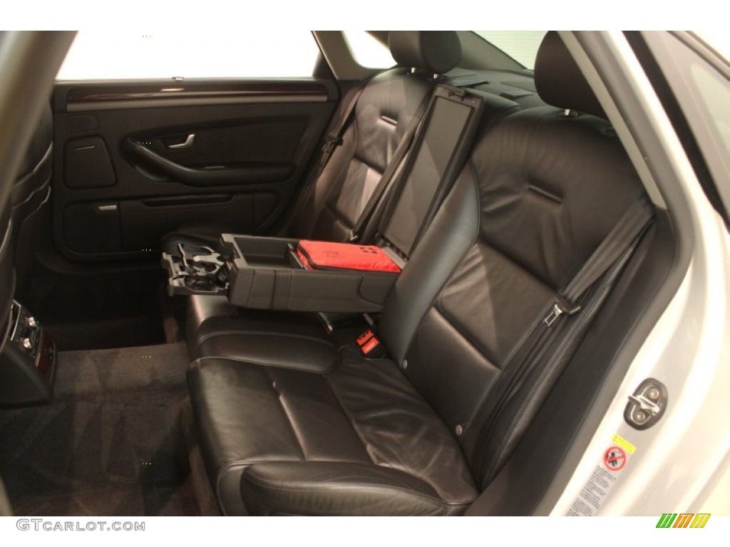 2006 A8 L 4.2 quattro - Light Silver Metallic / Black photo #29