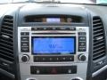 2009 Hyundai Santa Fe Gray Interior Audio System Photo