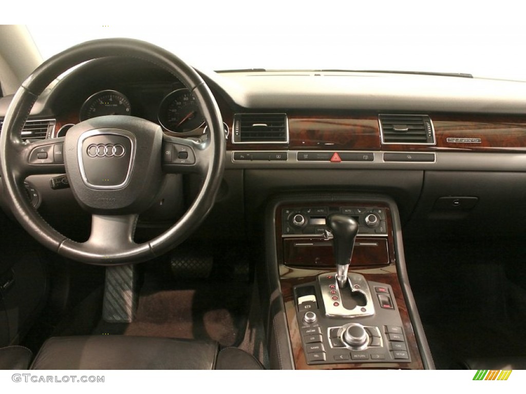 2006 Audi A8 L 4.2 quattro Black Dashboard Photo #79867713