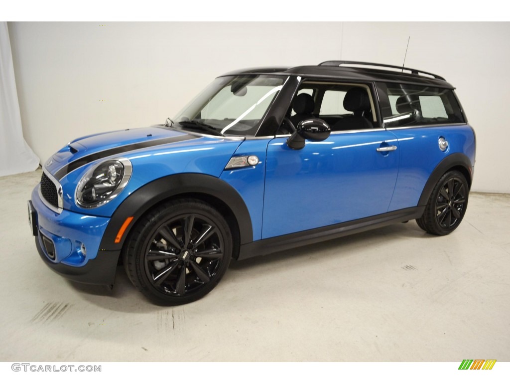 2012 Cooper S Clubman - Laser Blue Metallic / Carbon Black photo #6