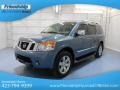 Lakeshore Slate Blue Metallic - Armada Titanium 4WD Photo No. 2
