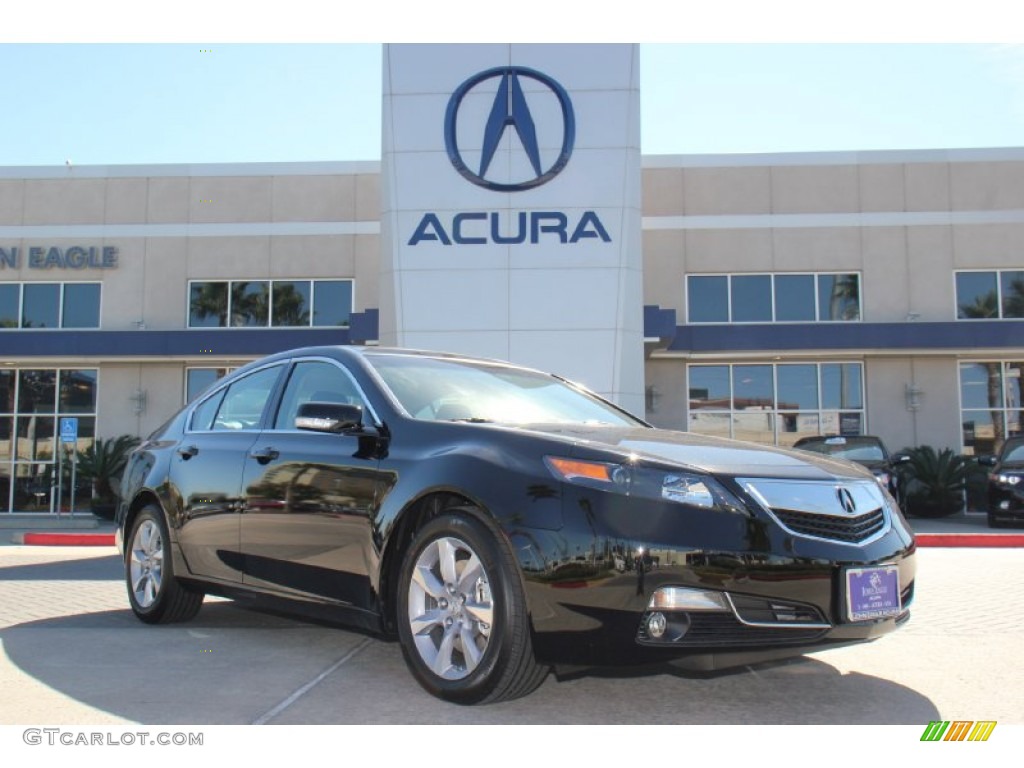 Crystal Black Pearl Acura TL