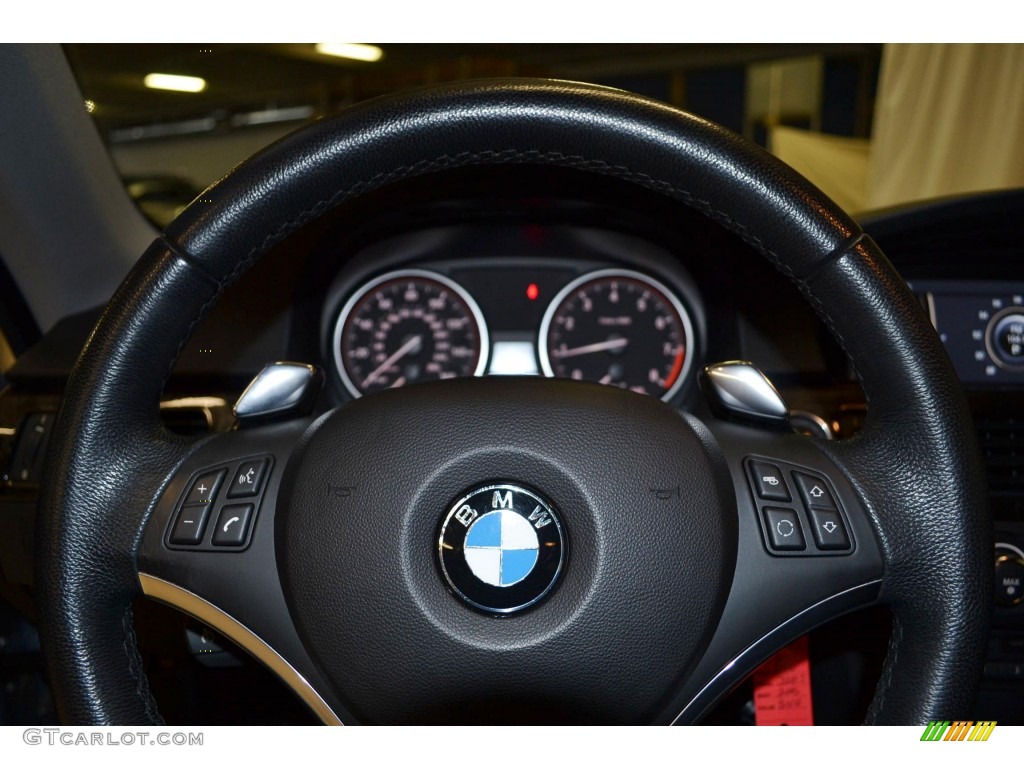 2009 3 Series 328i Coupe - Blue Water Metallic / Black photo #19