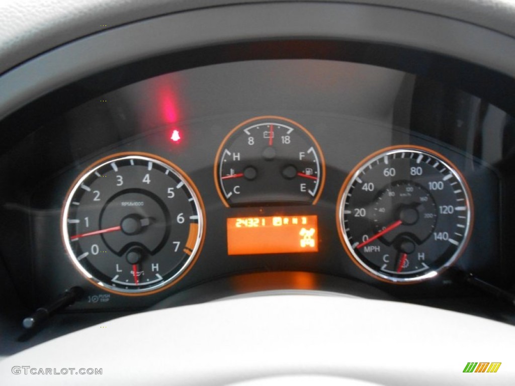 2010 Nissan Armada Titanium 4WD Gauges Photo #79868523