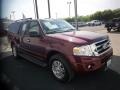 2012 Autumn Red Metallic Ford Expedition EL XLT  photo #3