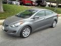 2012 Harbor Gray Metallic Hyundai Elantra GLS  photo #2