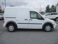 Frozen White 2013 Ford Transit Connect XLT Van Exterior