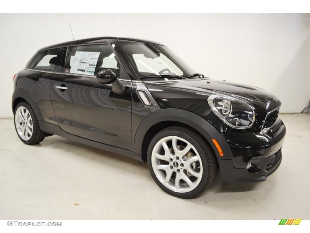 Absolute Black 2013 Mini Cooper S Paceman Exterior Photo #79869511