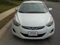 2012 Shimmering White Hyundai Elantra GLS  photo #1