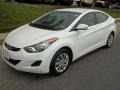 2012 Shimmering White Hyundai Elantra GLS  photo #2