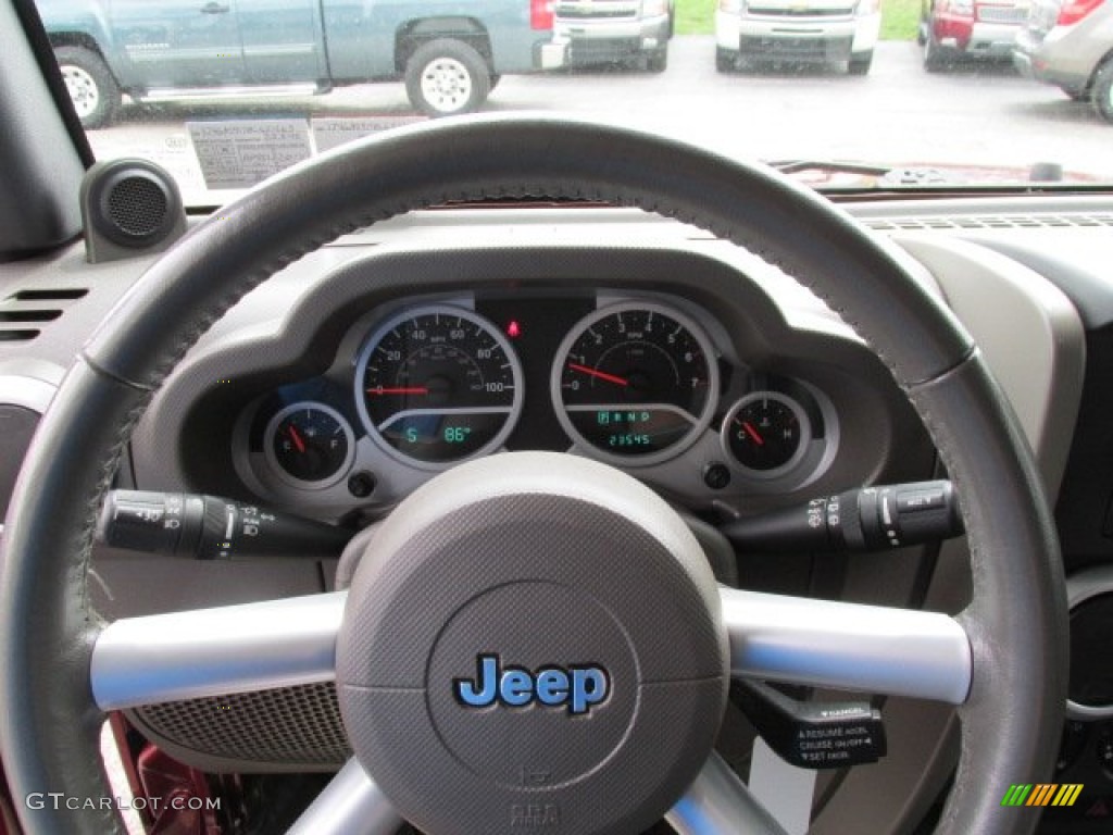 2008 Wrangler Unlimited Sahara 4x4 - Red Rock Crystal Pearl / Dark Slate Gray/Med Slate Gray photo #24