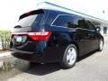 2013 Crystal Black Pearl Honda Odyssey Touring  photo #3
