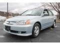 Opal Silver Blue Metallic 2003 Honda Civic Hybrid Sedan