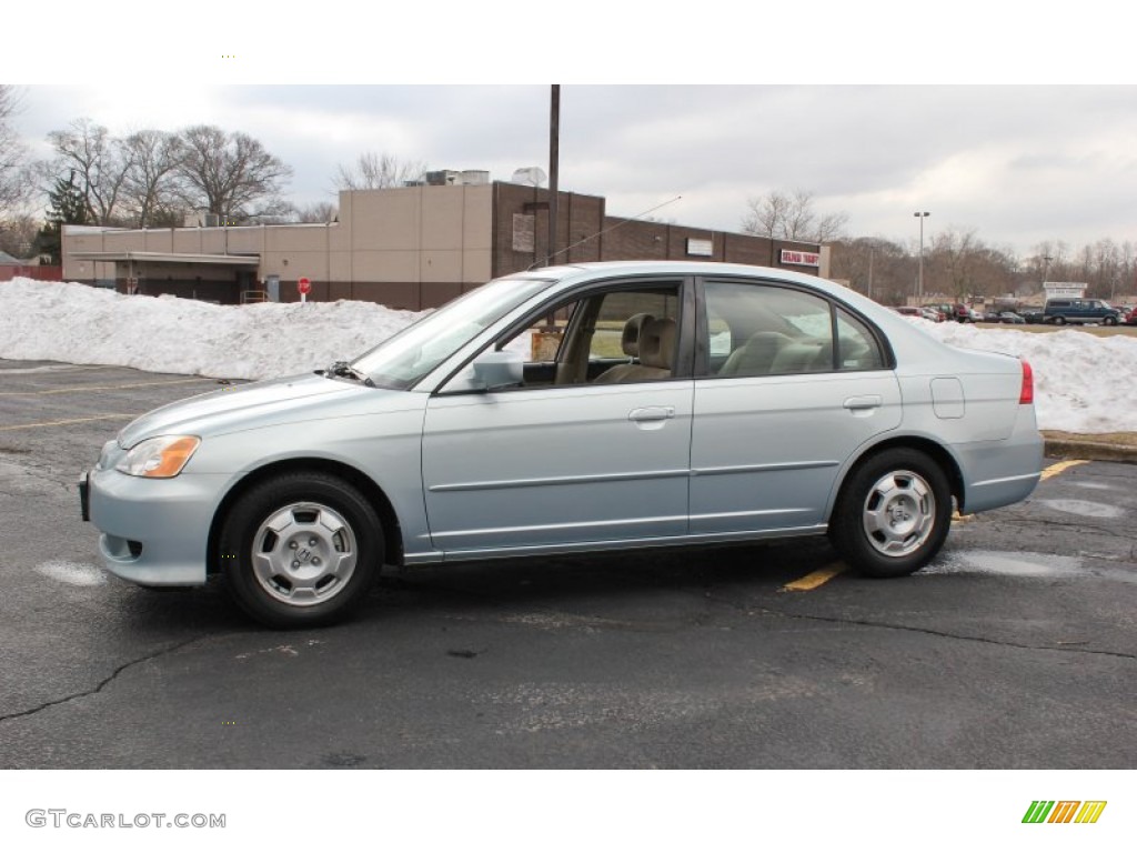Opal Silver Blue Metallic 2003 Honda Civic Hybrid Sedan Exterior Photo #79871542