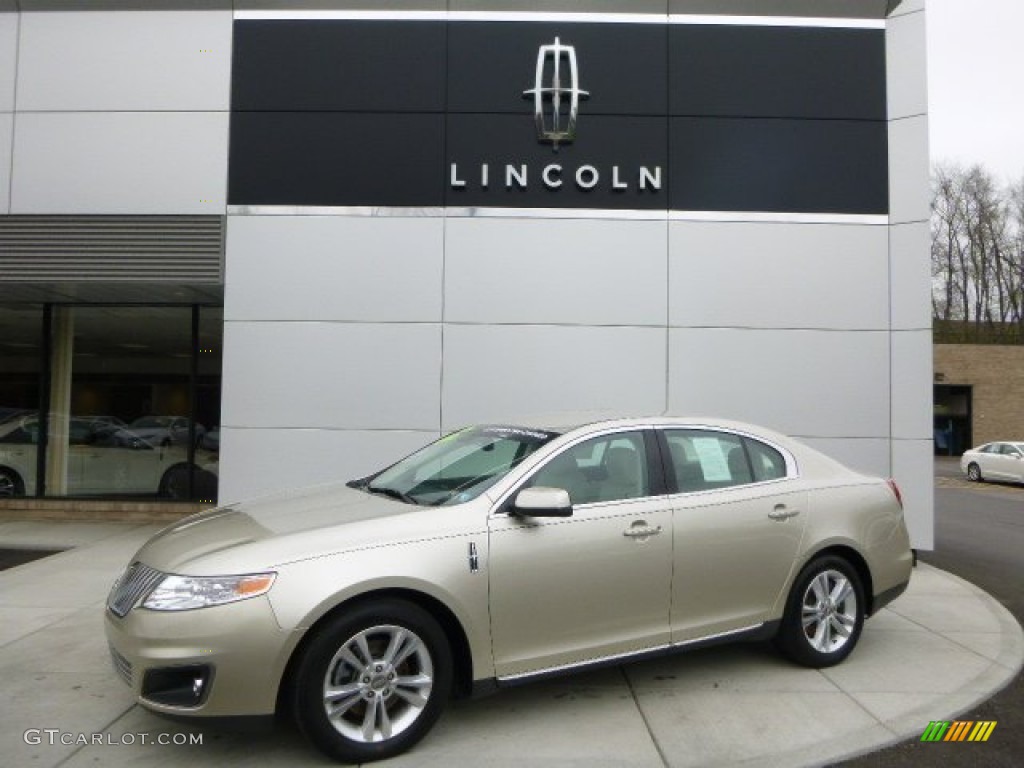 Gold Leaf Metallic 2011 Lincoln MKS AWD Exterior Photo #79872841