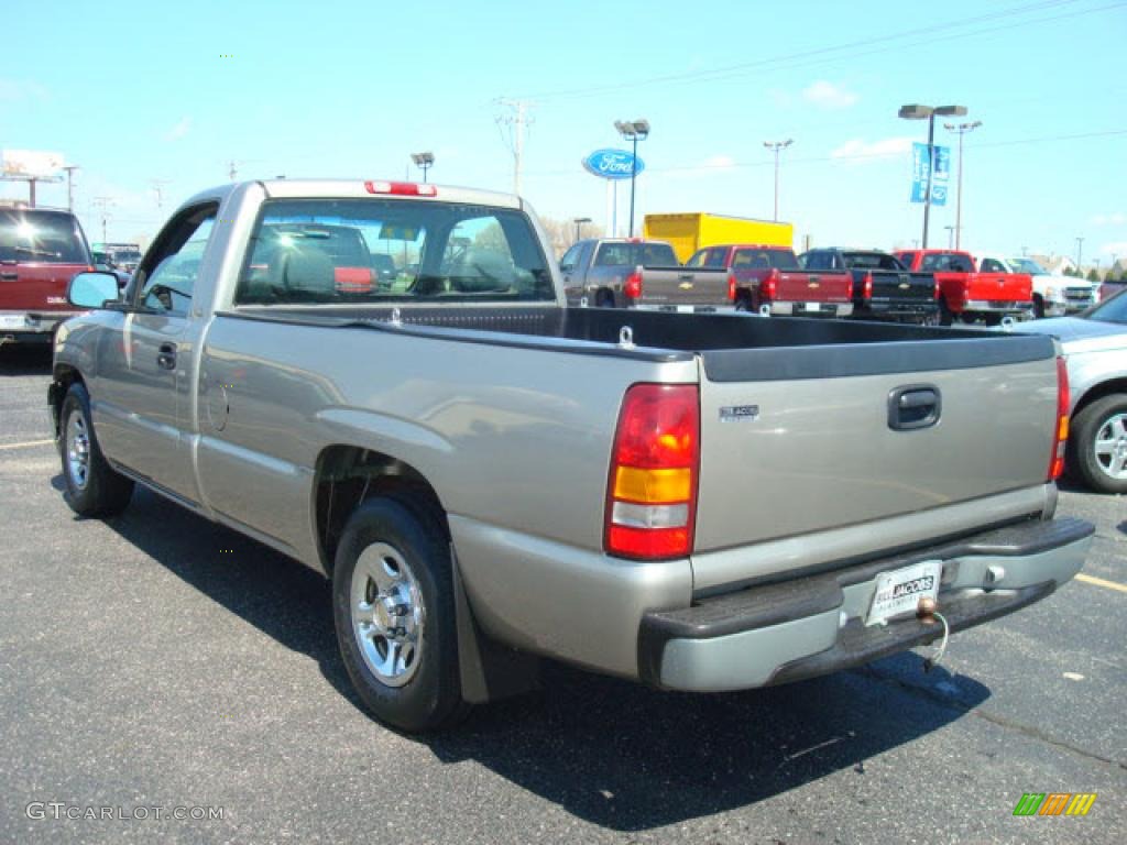 1999 Silverado 1500 Regular Cab - Light Pewter Metallic / Graphite photo #7