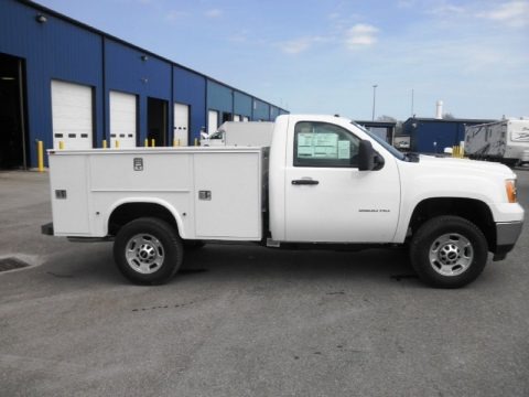 2013 GMC Sierra 2500HD Regular Cab Utility Truck Data, Info and Specs