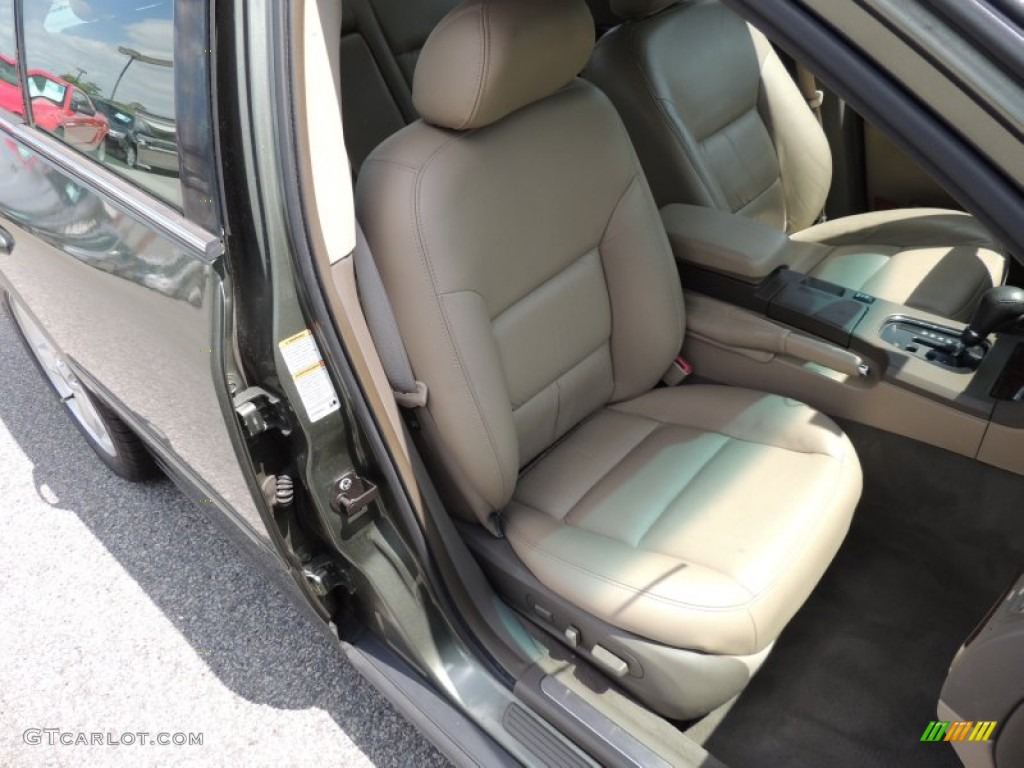 2000 LS V8 - Estate Green Metallic / Medium Parchment photo #8