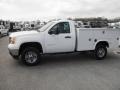 Summit White - Sierra 2500HD Regular Cab Utility Truck Photo No. 4