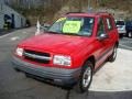 2000 Wildfire Red Chevrolet Tracker 4WD Hard Top  photo #8