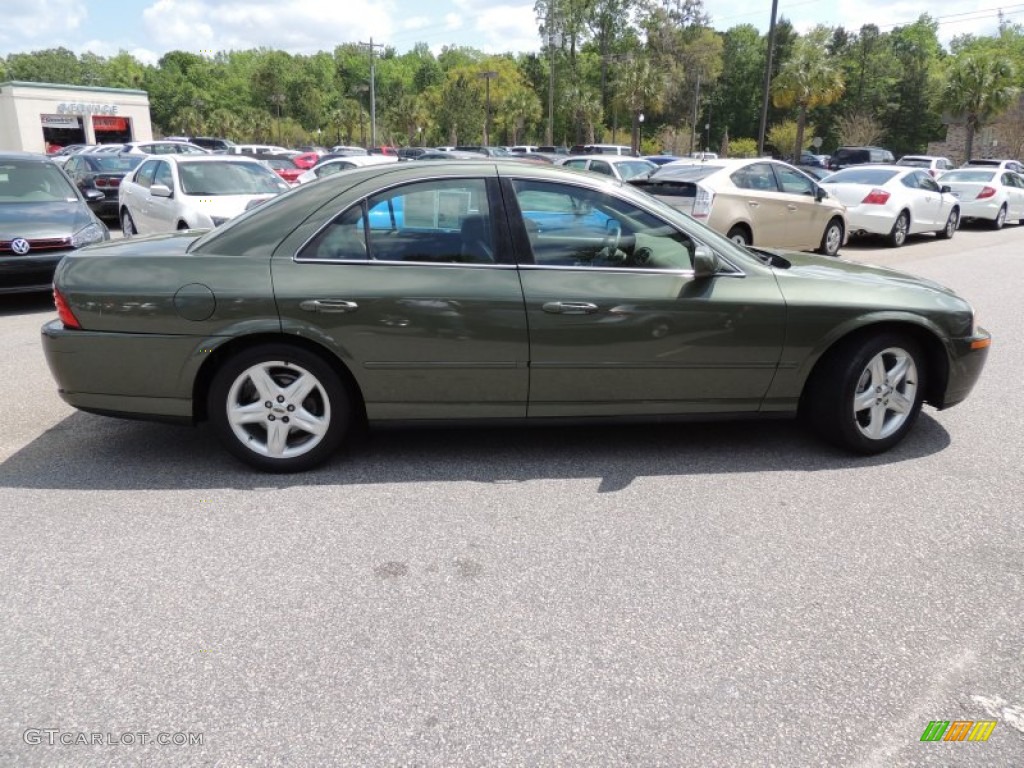 2000 LS V8 - Estate Green Metallic / Medium Parchment photo #12
