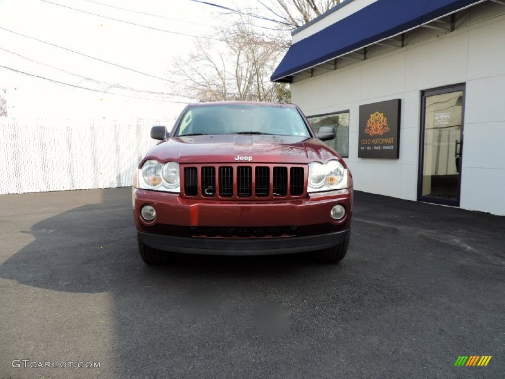 2007 Grand Cherokee Laredo 4x4 - Red Rock Crystal Pearl / Medium Slate Gray photo #2