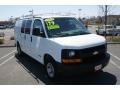 Summit White - Express 3500 Commercial Van Photo No. 3