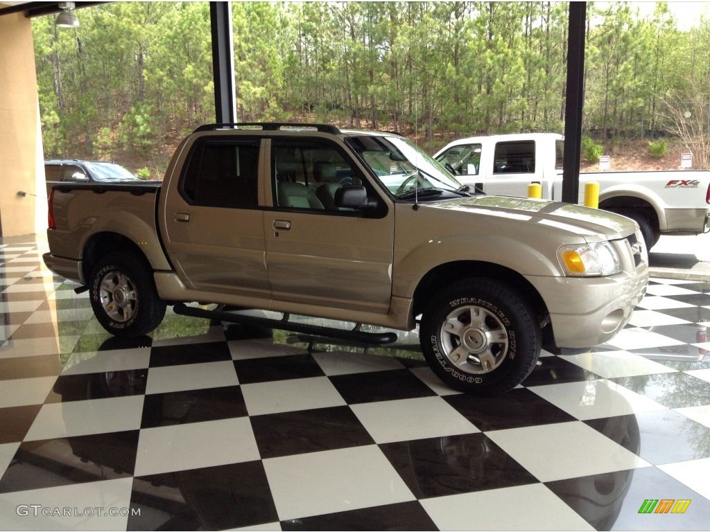 2004 Explorer Sport Trac XLT - Pueblo Gold Metallic / Medium Pebble/Dark Pebble photo #1