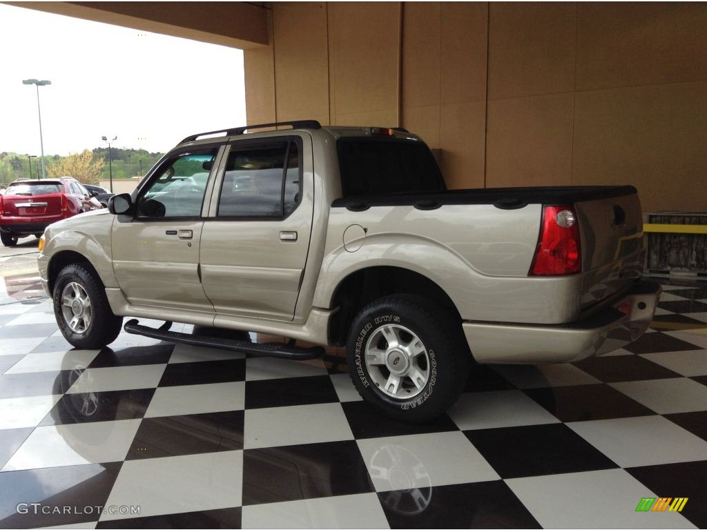 2004 Explorer Sport Trac XLT - Pueblo Gold Metallic / Medium Pebble/Dark Pebble photo #4