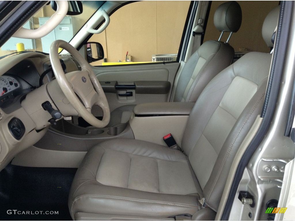 2004 Explorer Sport Trac XLT - Pueblo Gold Metallic / Medium Pebble/Dark Pebble photo #10