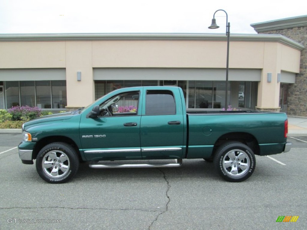 Timberline Green Pearl Coat Dodge Ram 1500