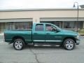 2004 Timberline Green Pearl Coat Dodge Ram 1500 Laramie Quad Cab 4x4  photo #10