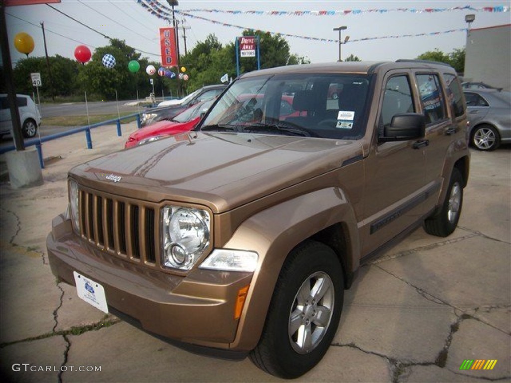 2012 Liberty Sport - Canyon Brown Pearl / Dark Slate Gray photo #1