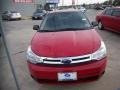 2008 Vermillion Red Ford Focus S Sedan  photo #2