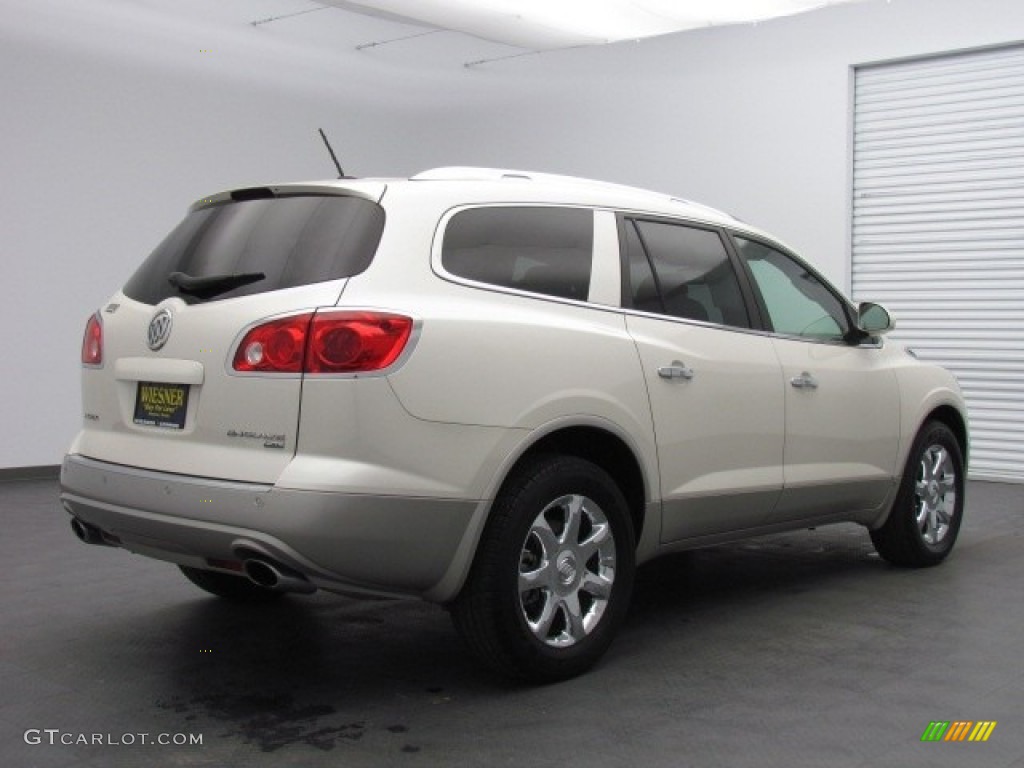 2008 Enclave CXL - White Opal / Ebony/Ebony photo #5