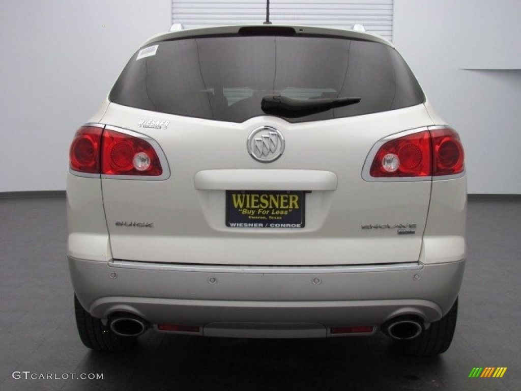 2008 Enclave CXL - White Opal / Ebony/Ebony photo #6
