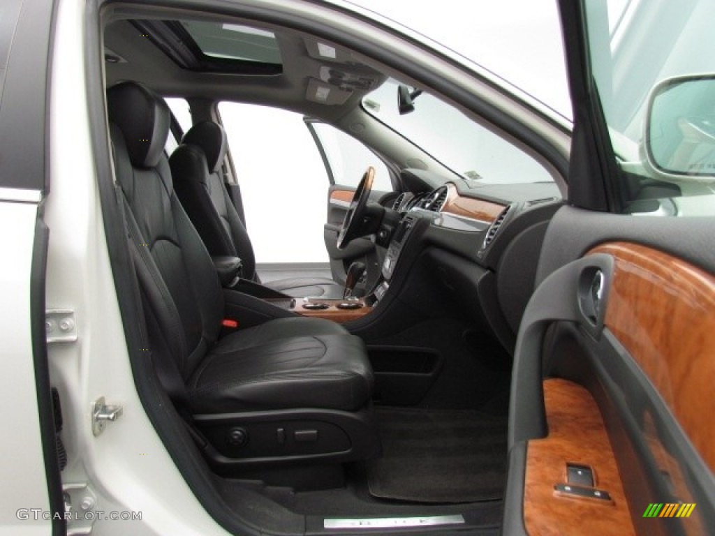 2008 Enclave CXL - White Opal / Ebony/Ebony photo #12