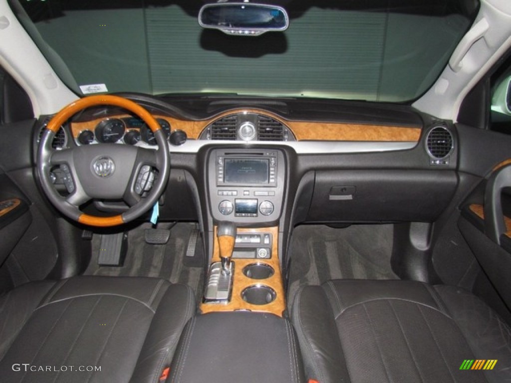 2008 Enclave CXL - White Opal / Ebony/Ebony photo #16