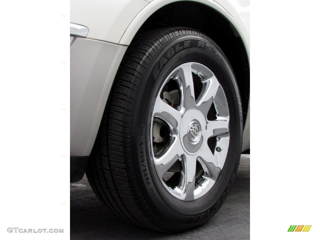 2008 Enclave CXL - White Opal / Ebony/Ebony photo #23