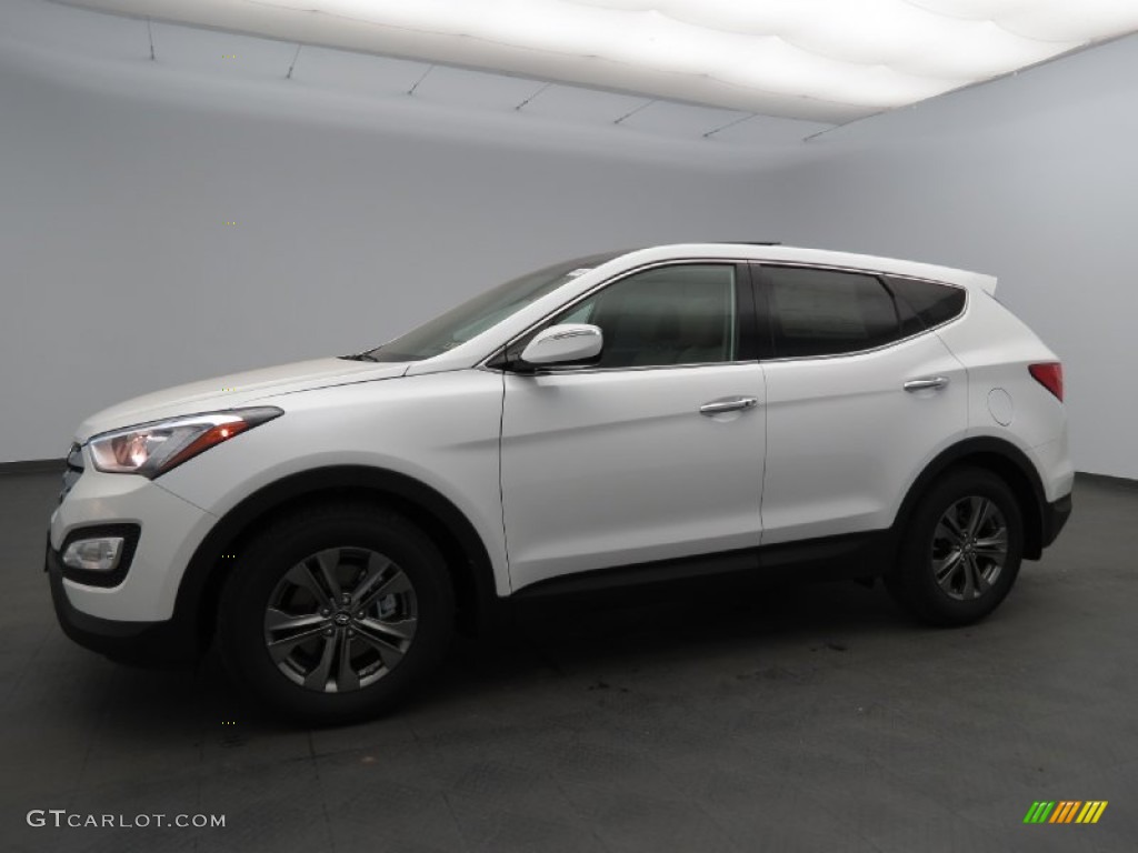 Frost White Pearl 2013 Hyundai Santa Fe Sport Exterior Photo #79877043